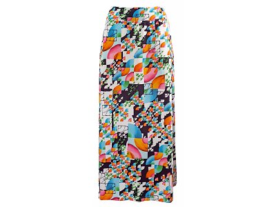 Barevná maxi sukně - vel.38